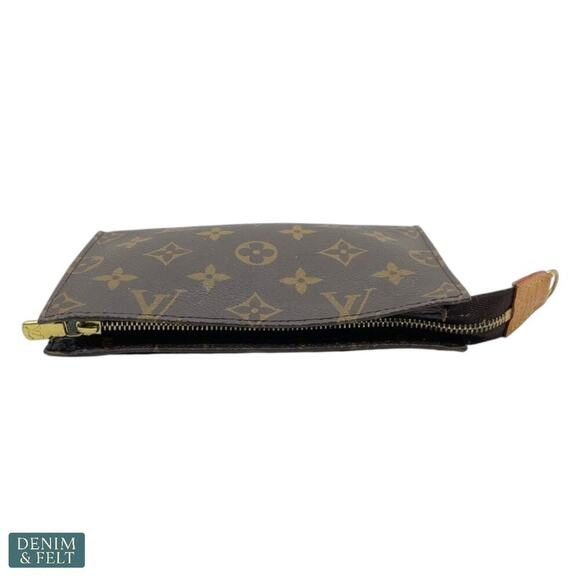 Louis Vuitton Bucket PM Monogram Canvas Pouch w/Tassel Charm Accessory SR1927 - Picture 7 of 15